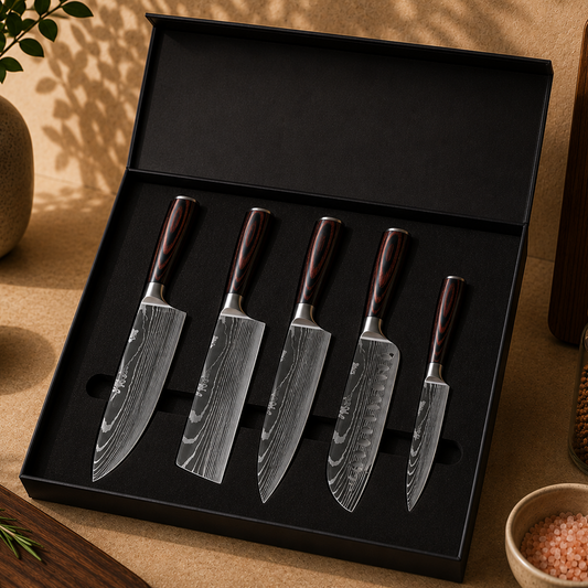 Set de Cuchillos Japoneses Premium.