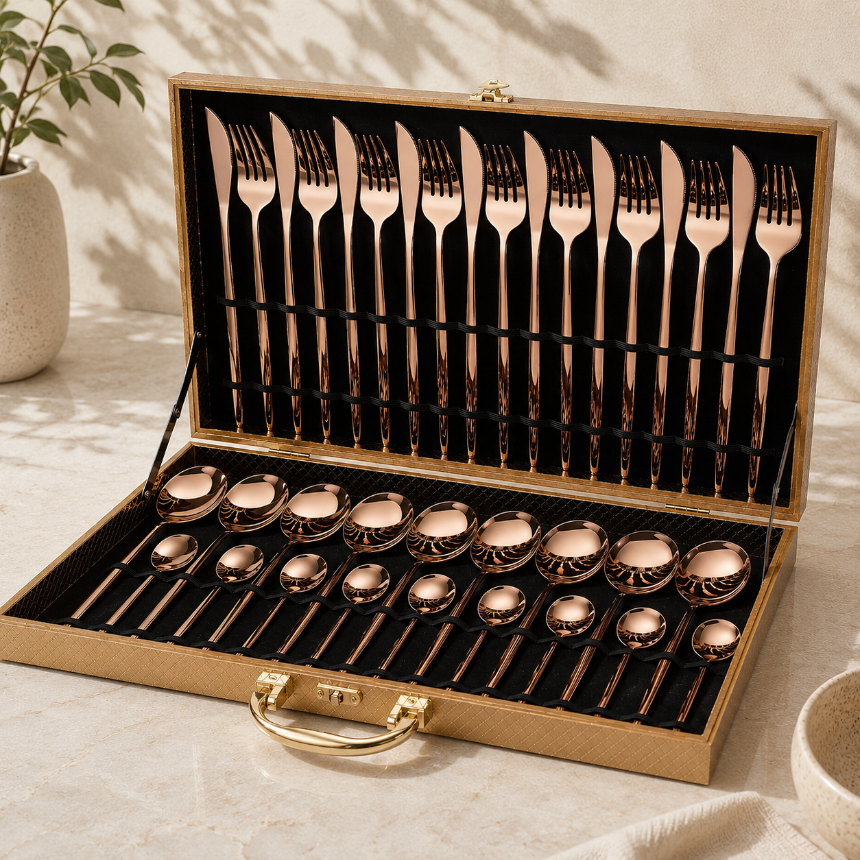 Set de Cubiertos Premium de 36 Piezas