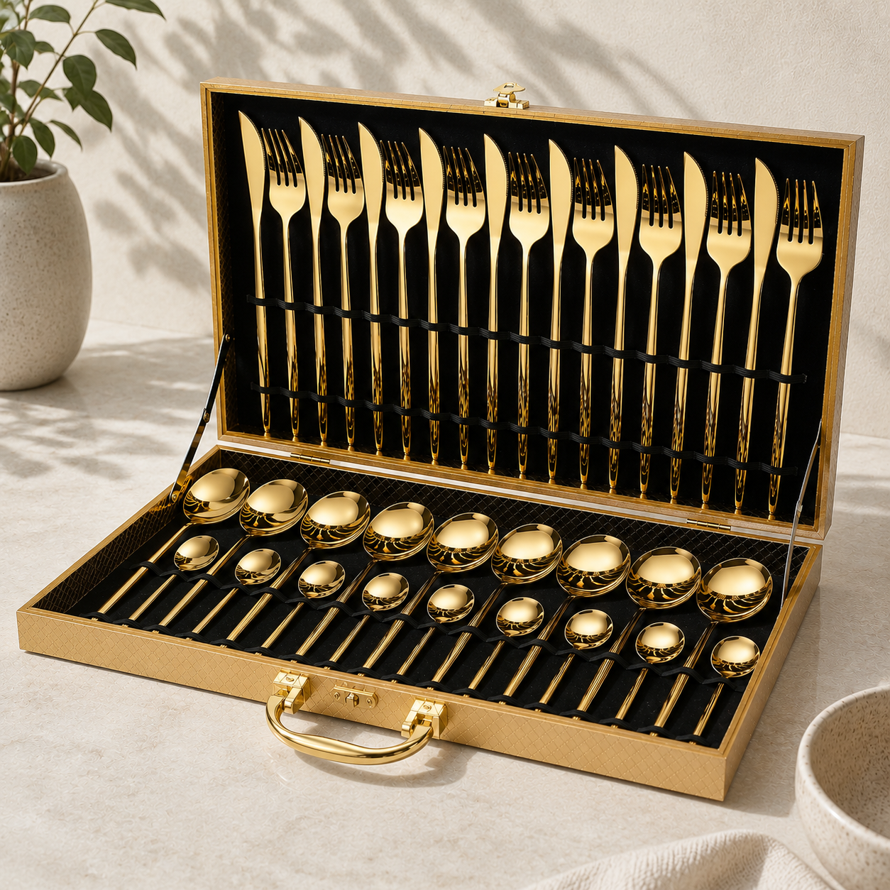 Set de Cubiertos Premium de 36 Piezas
