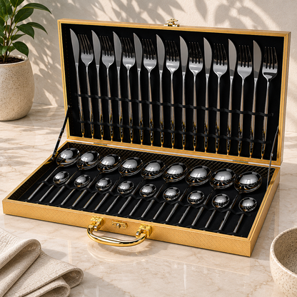 Set de Cubiertos Premium de 36 Piezas