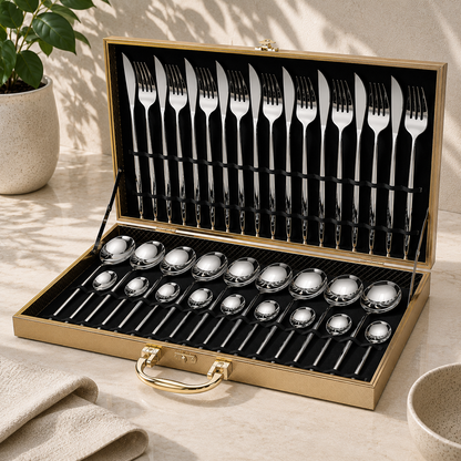 Set de Cubiertos Premium de 36 Piezas