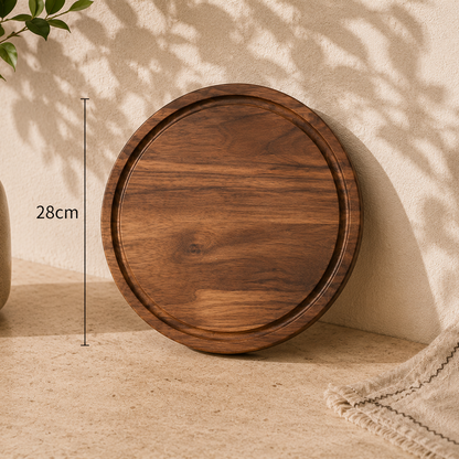 Tabla de Cocina Artesanal de Madera de Nogal