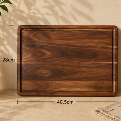 Tabla de Cocina Artesanal de Madera de Nogal