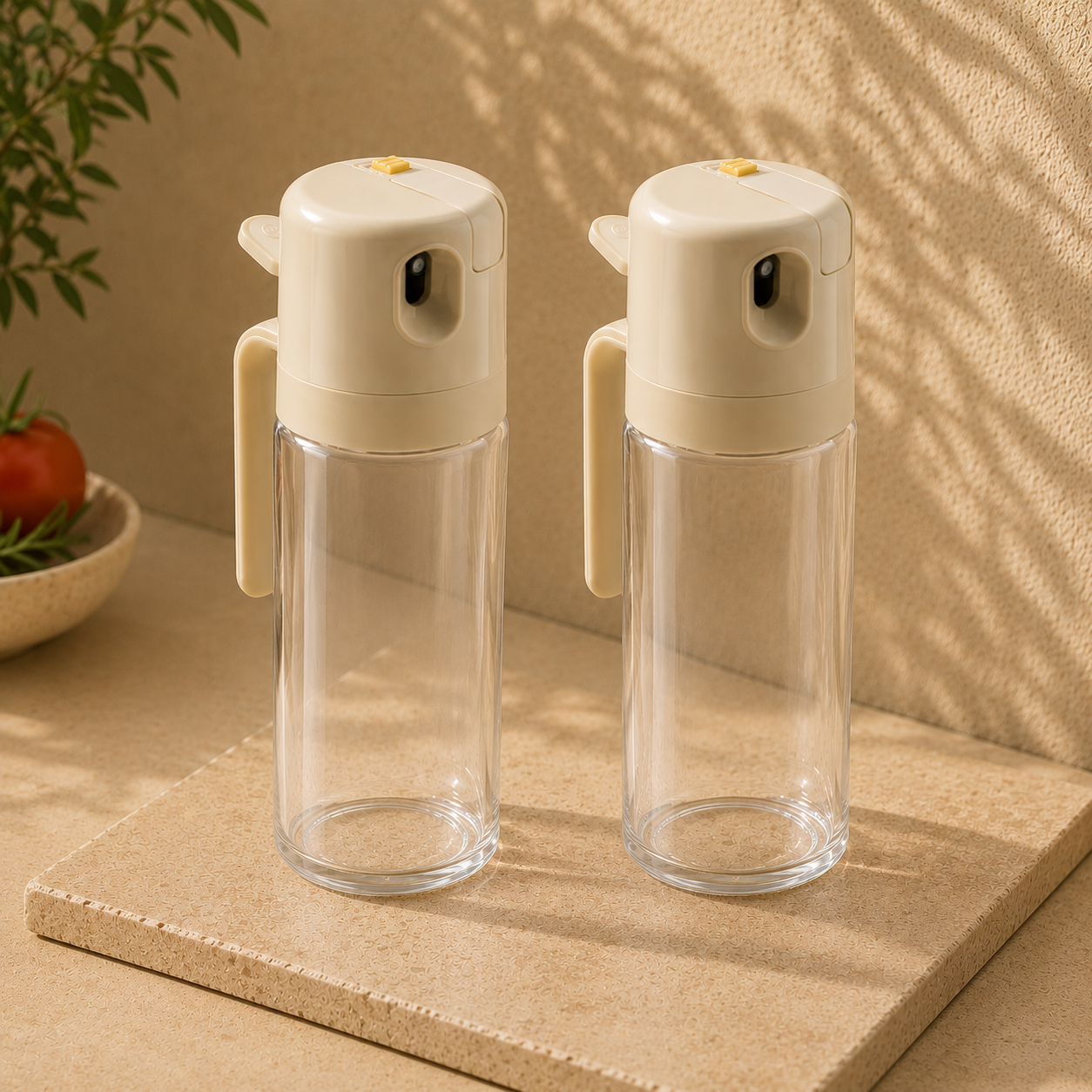 Pulverizador y Dispensador de Aceite 2 en 1