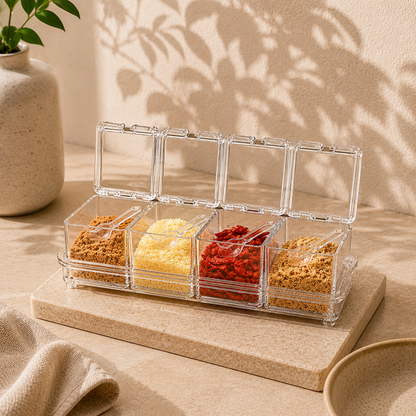 Caja de Almacenamiento para Especias y Condimentos