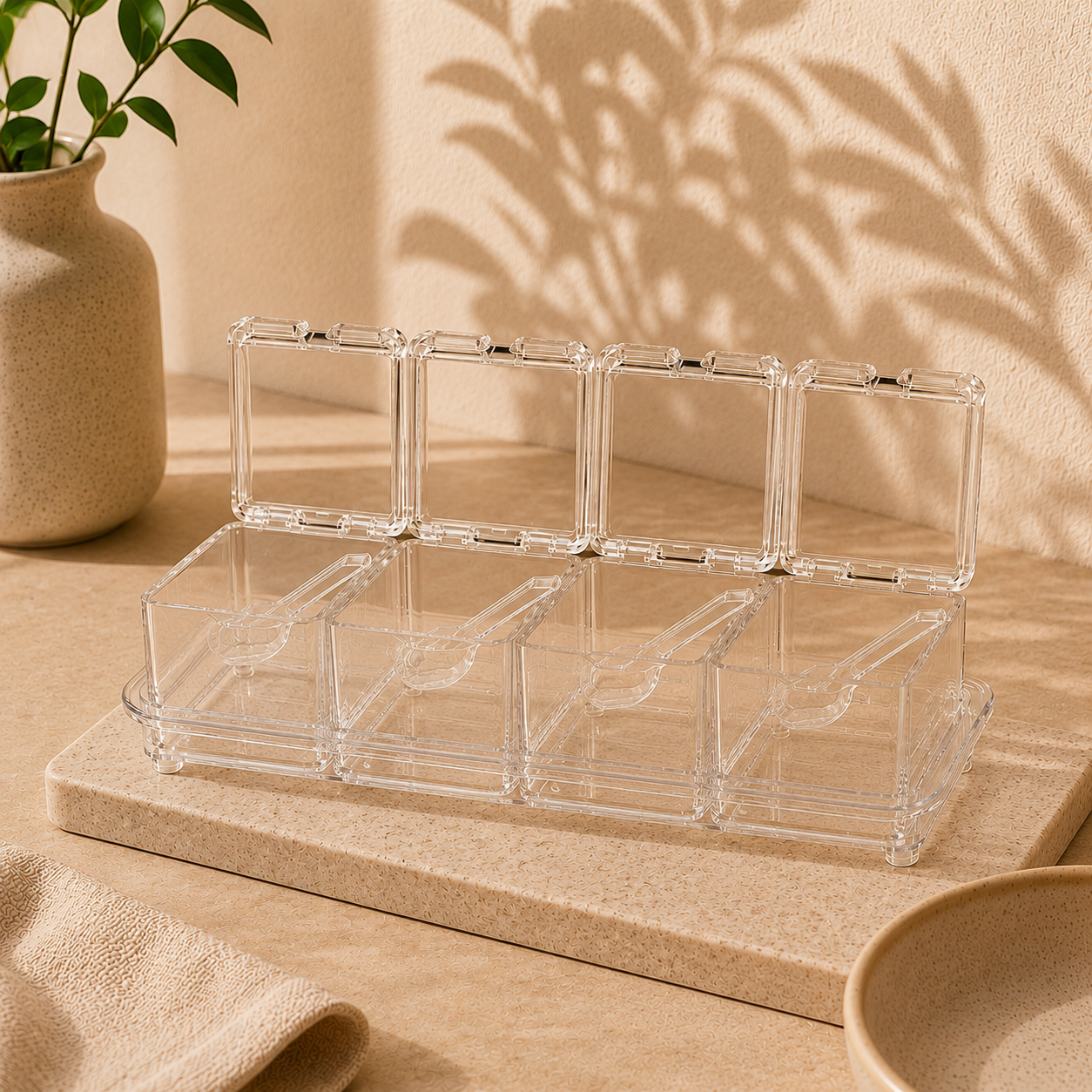 Caja de Almacenamiento para Especias y Condimentos