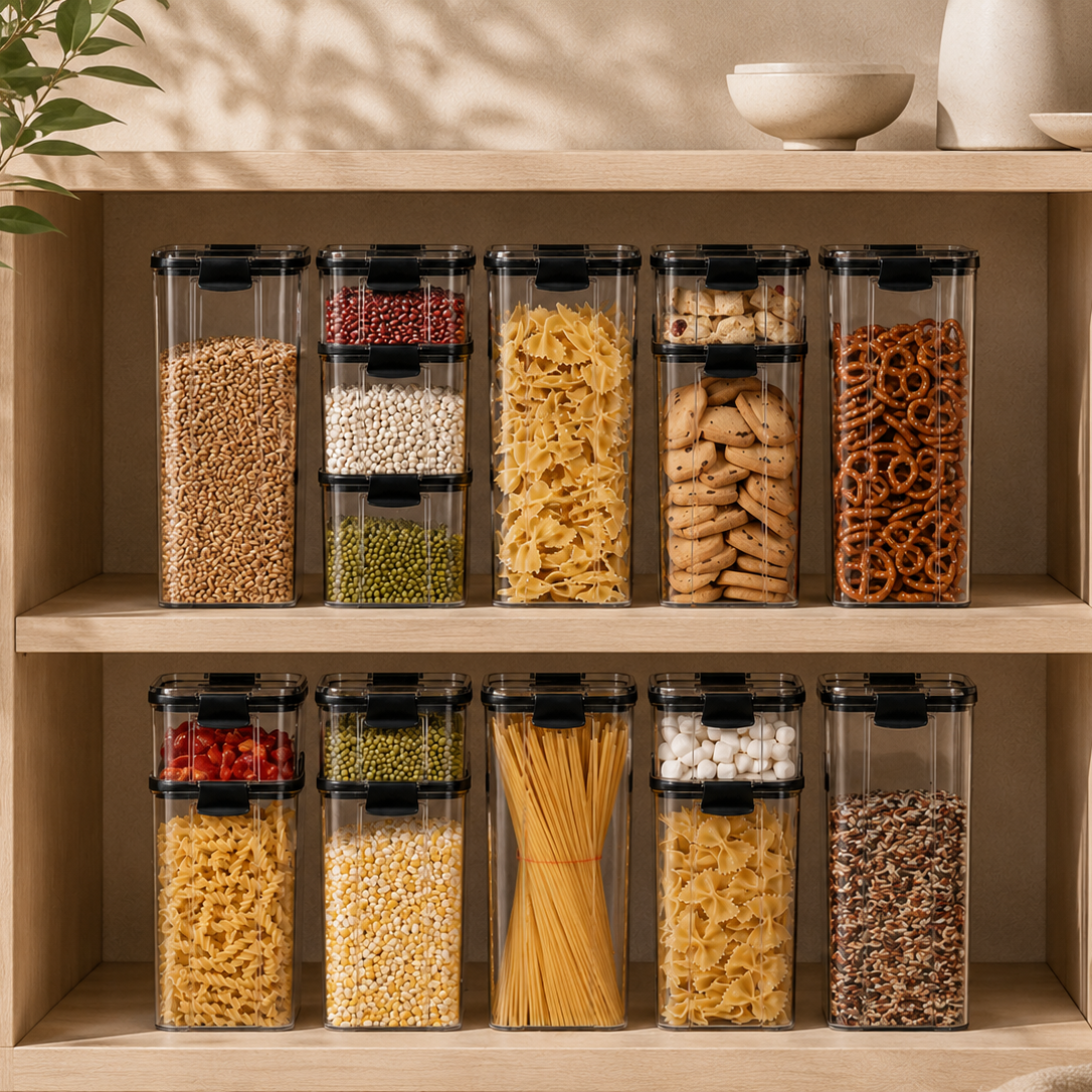 Tarro Hermético Antihumedad para Alimentos