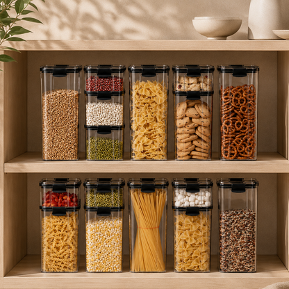 Tarro Hermético Antihumedad para Alimentos