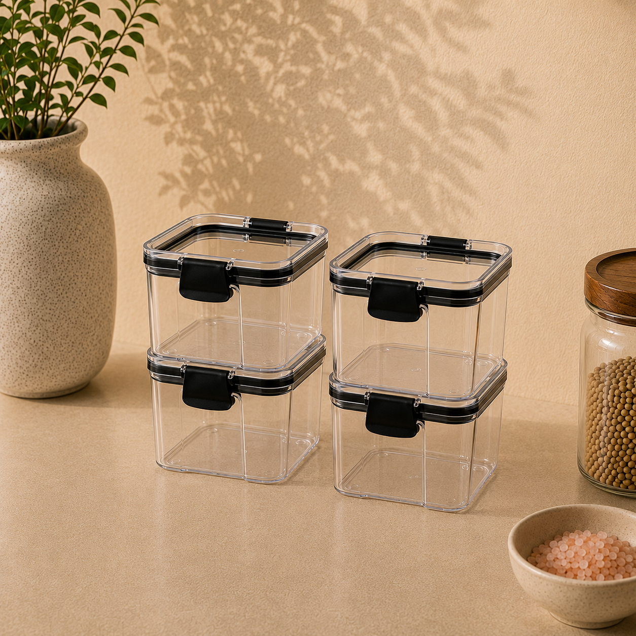 Tarro Hermético Antihumedad para Alimentos