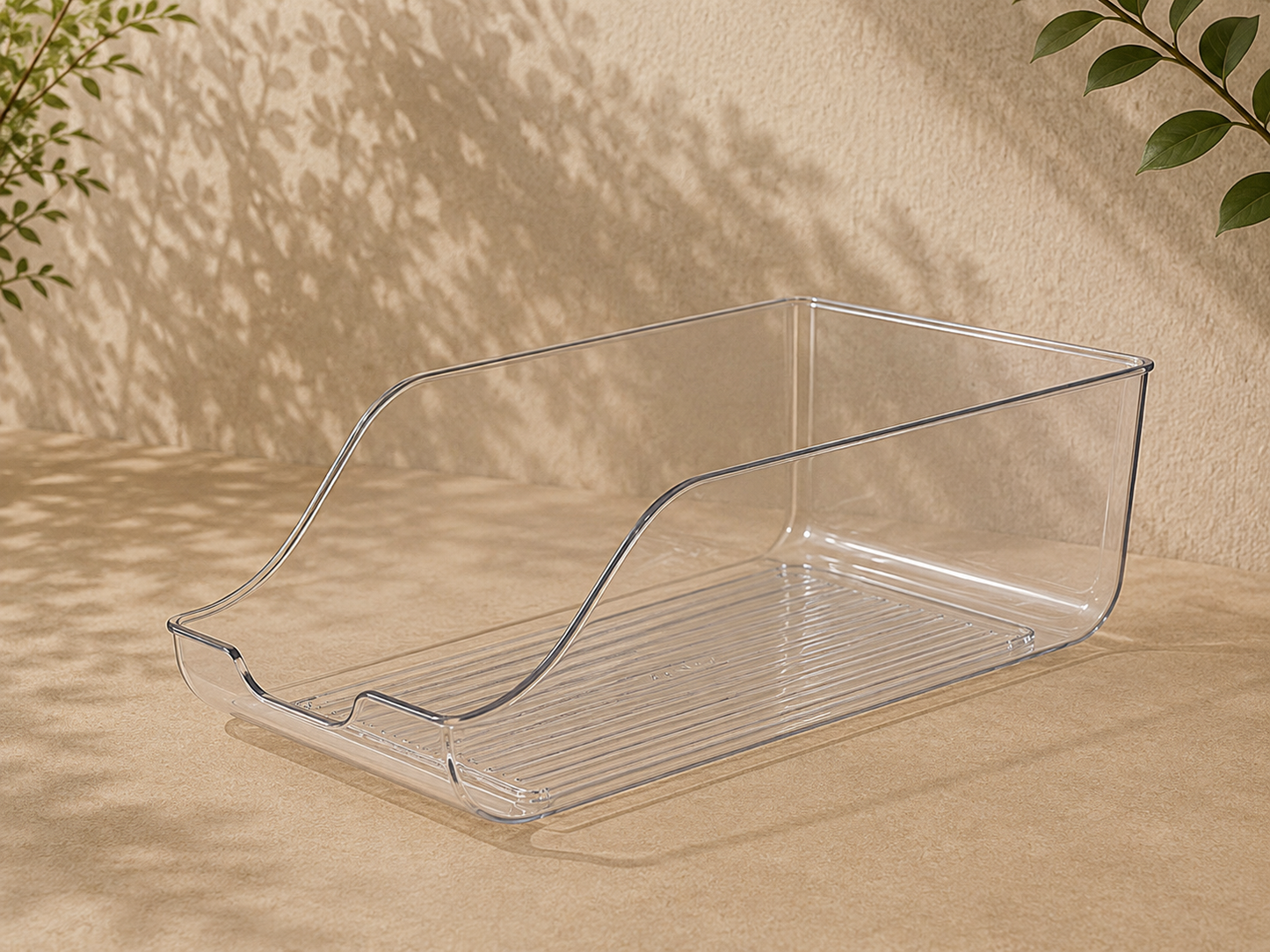 Caja Organizadora Transparente para Nevera