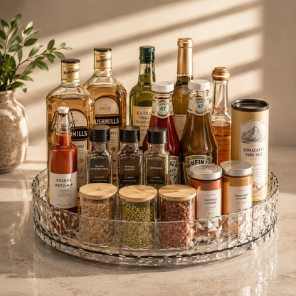 Organizador Giratorio para Especias y Cocina
