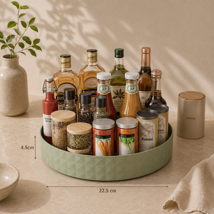 Organizador Giratorio para Especias y Cocina
