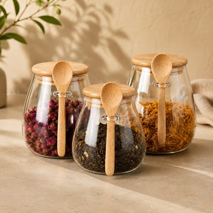 Tarros de Cristal Herméticos para Alimentos y Snacks