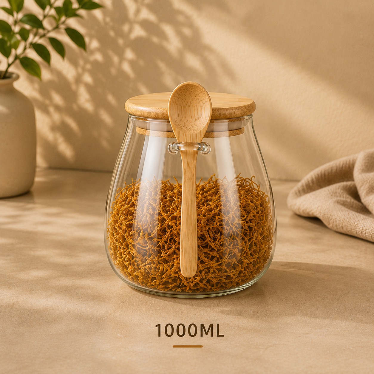 Tarros de Cristal Herméticos para Alimentos y Snacks