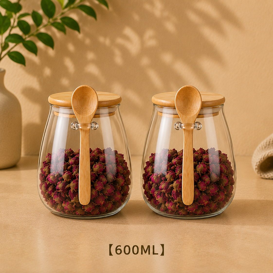 Tarros de Cristal Herméticos para Alimentos y Snacks