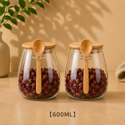 Tarros de Cristal Herméticos para Alimentos y Snacks