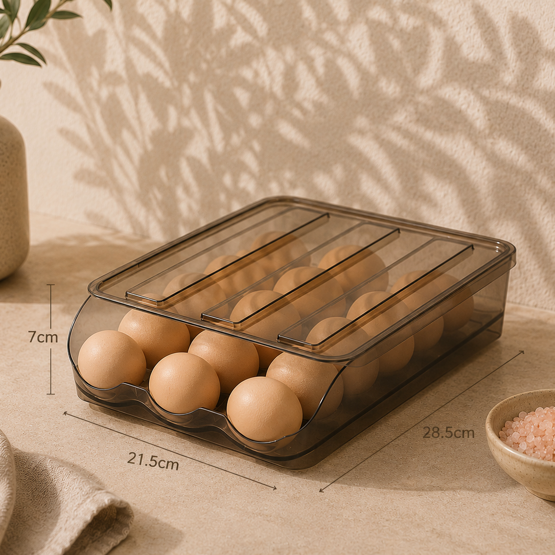 Dispensador Rodante de Huevos para Nevera