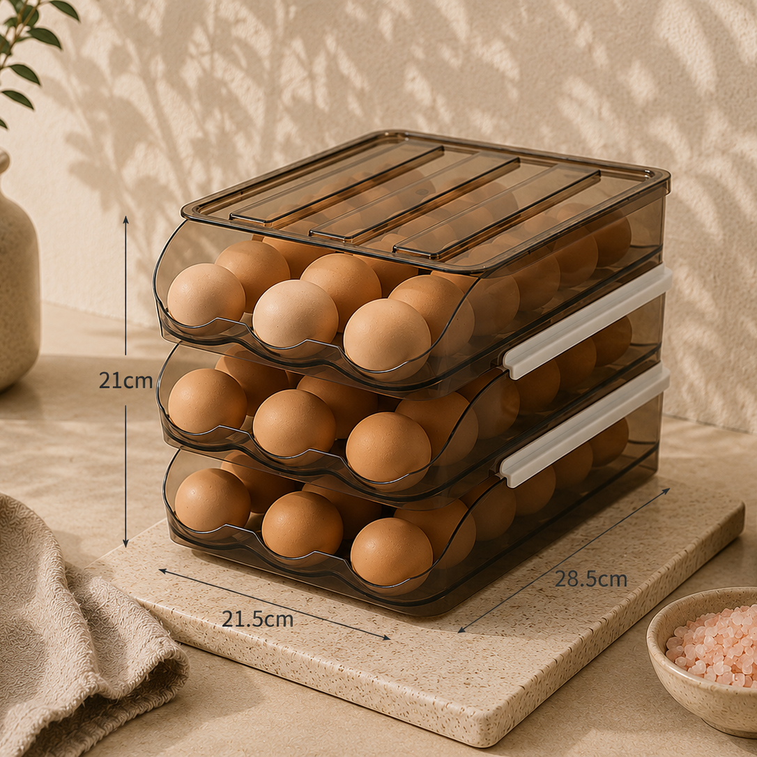 Dispensador Rodante de Huevos para Nevera