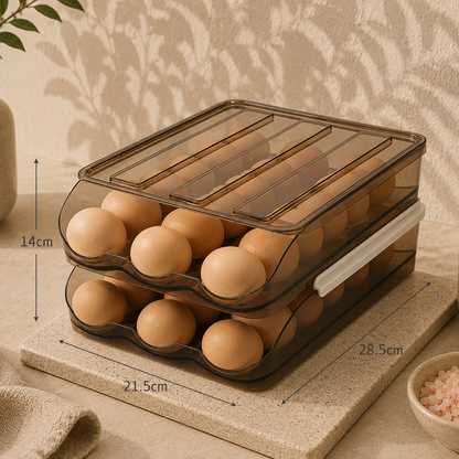 Dispensador Rodante de Huevos para Nevera