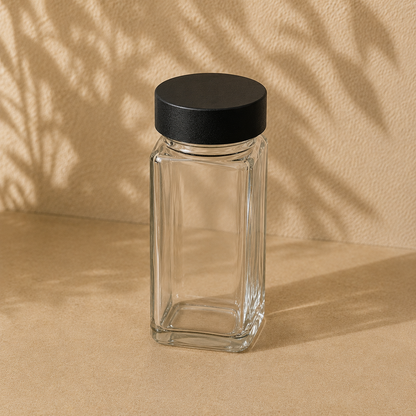 Tarro de Cristal para Especias de 120ml
