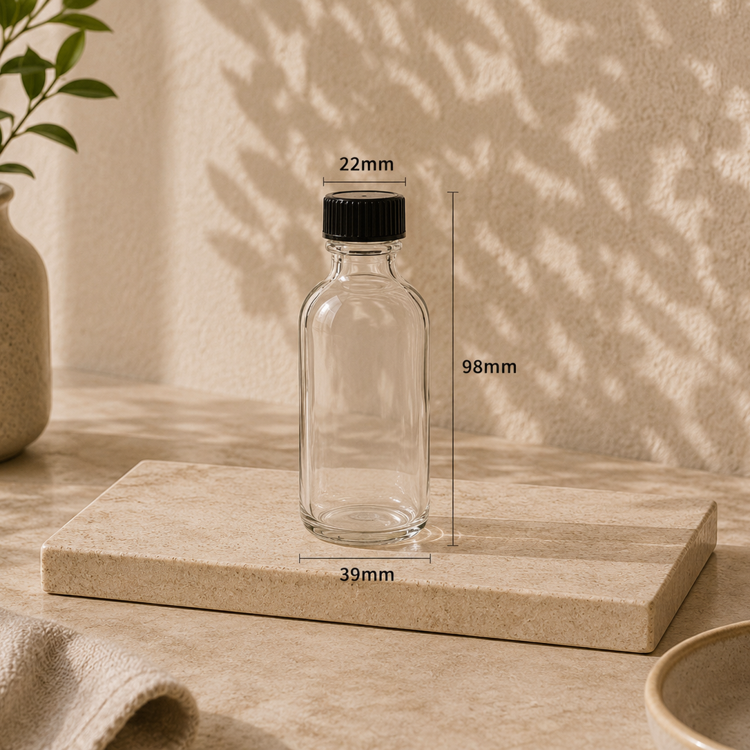 Tarro de Cristal para Especias de 60ml