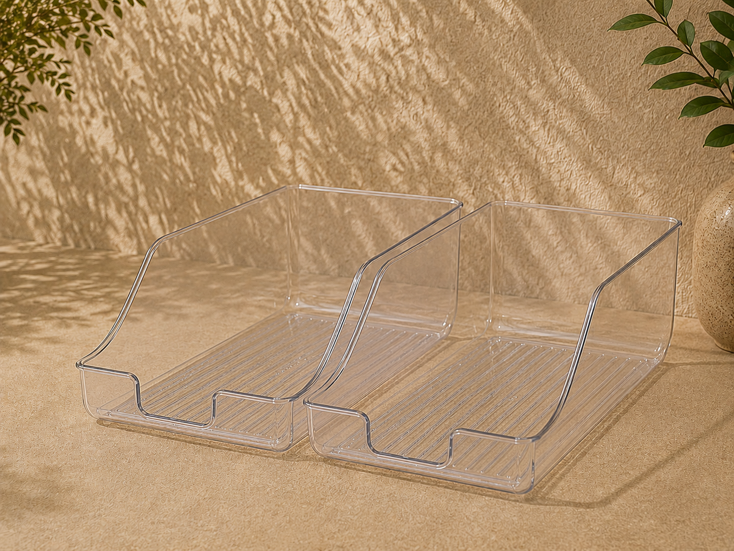 Caja Organizadora Transparente para Nevera
