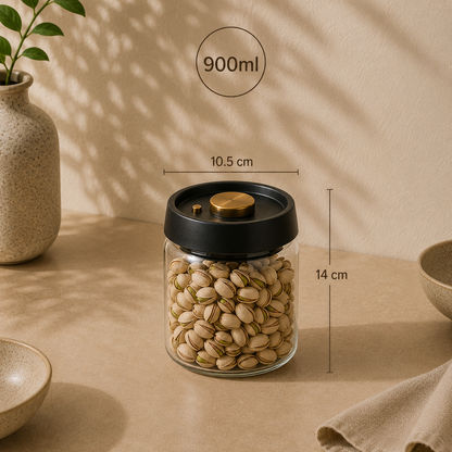 Set de Tarros Herméticos al Vacío para Cocina